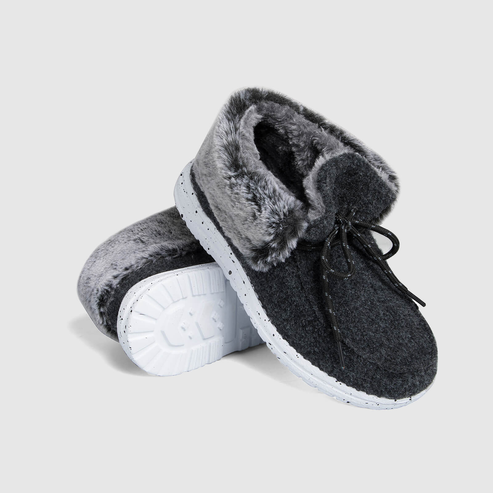 Slip on Loafers Warm Fur-Lined Boots Indoor & Outdoor - Image 12