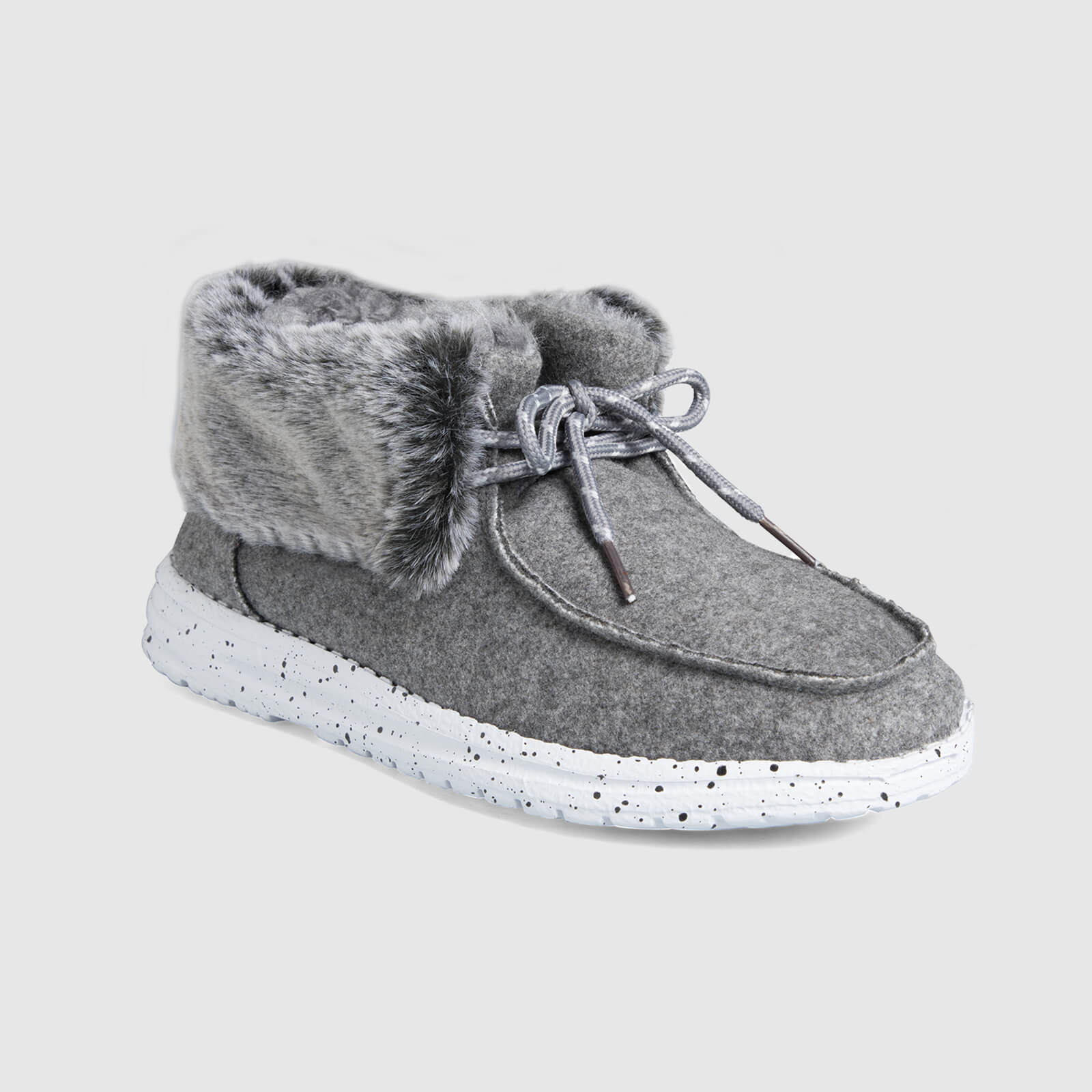 Slip on Loafers Warm Fur-Lined Boots Indoor & Outdoor - Image 13
