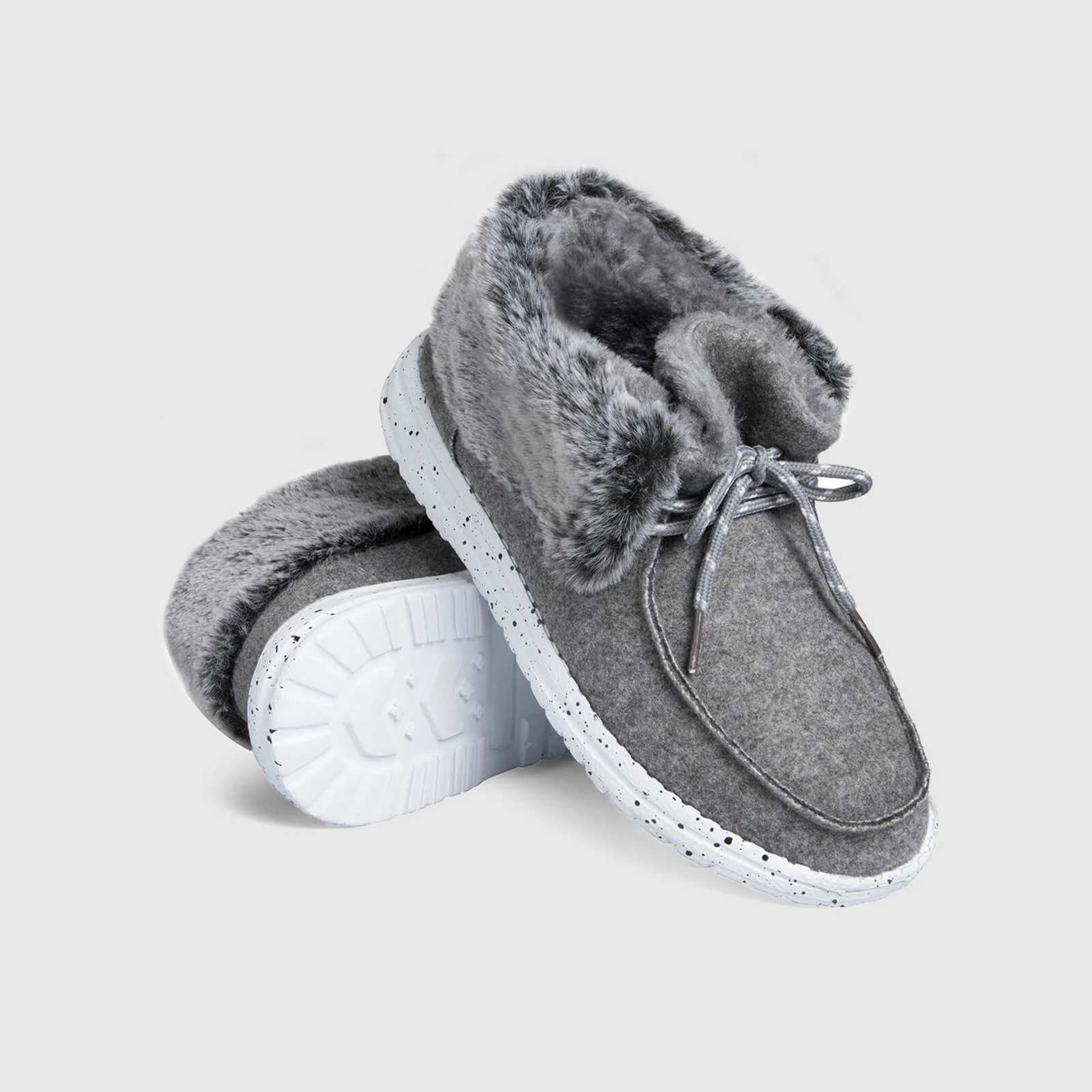 Slip on Loafers Warm Fur-Lined Boots Indoor & Outdoor - Image 15