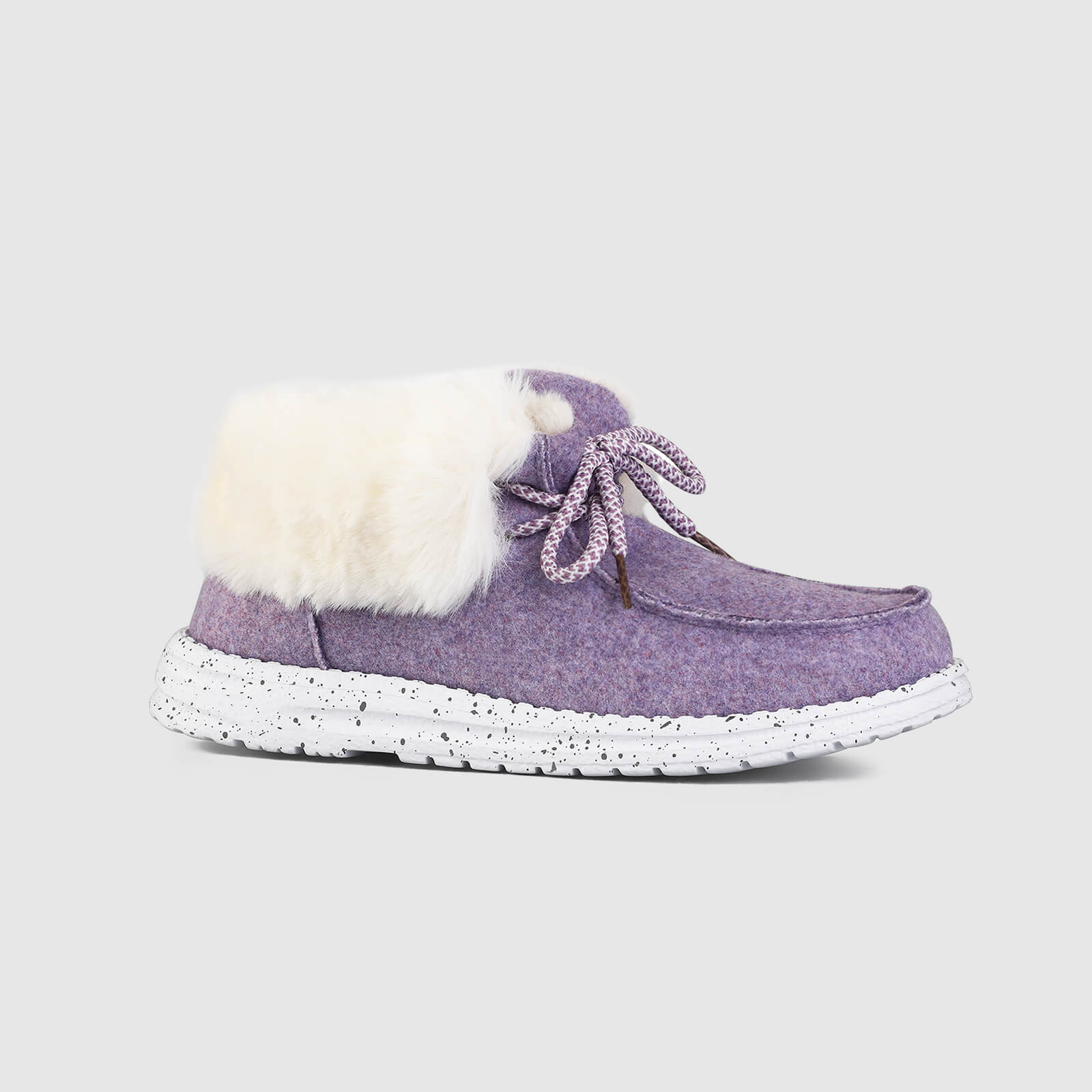 Slip on Loafers Warm Fur-Lined Boots Indoor & Outdoor - Image 2