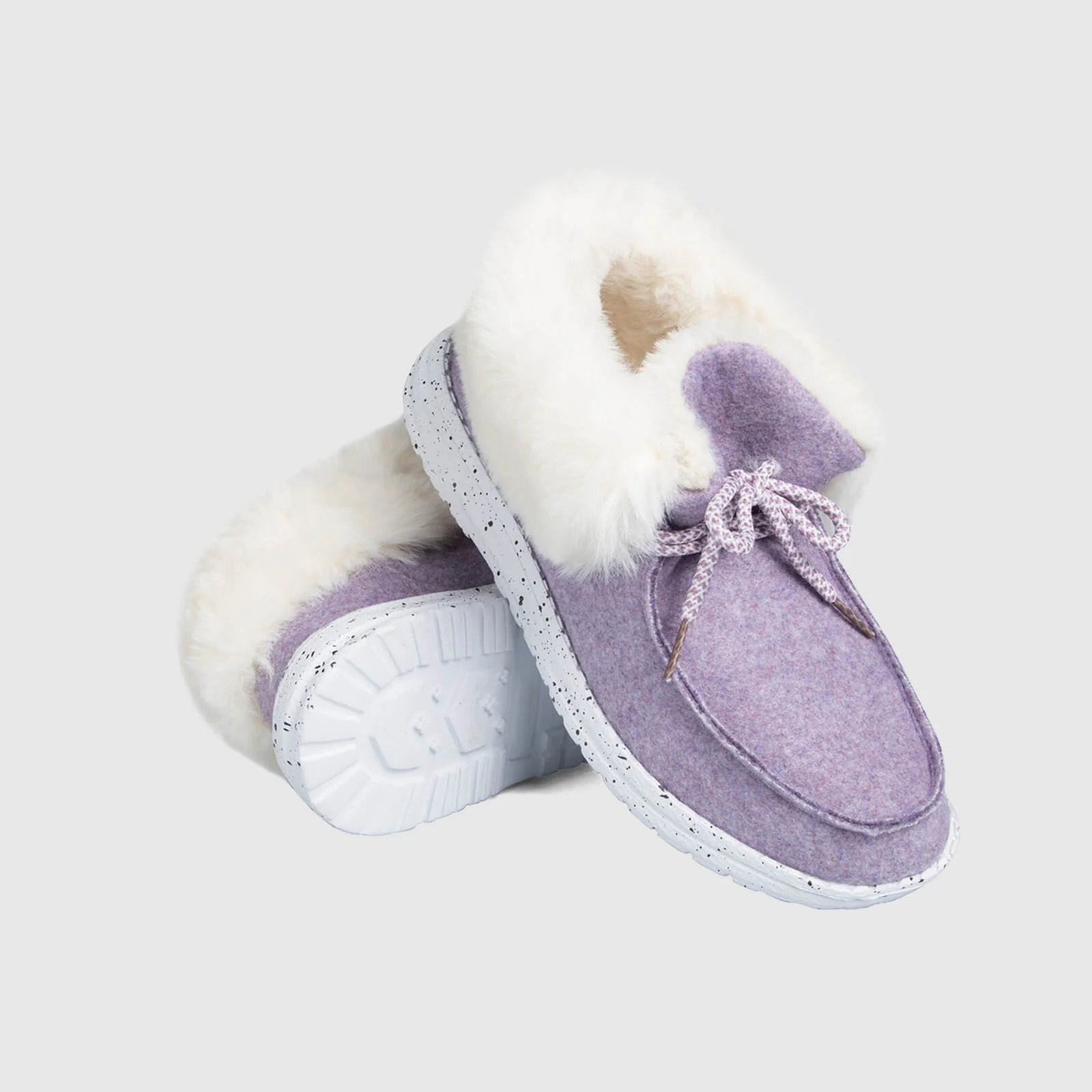 Slip on Loafers Warm Fur-Lined Boots Indoor & Outdoor - Image 3