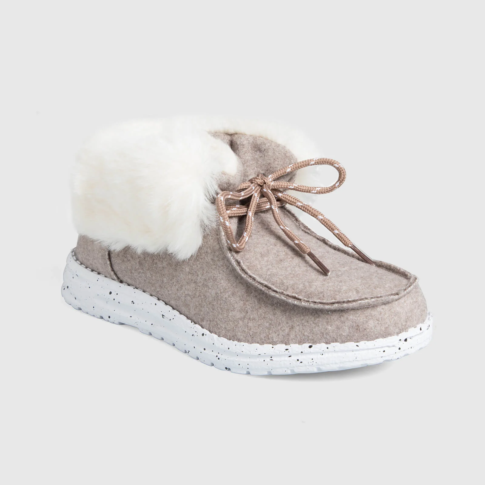 Slip on Loafers Warm Fur-Lined Boots Indoor & Outdoor - Image 4