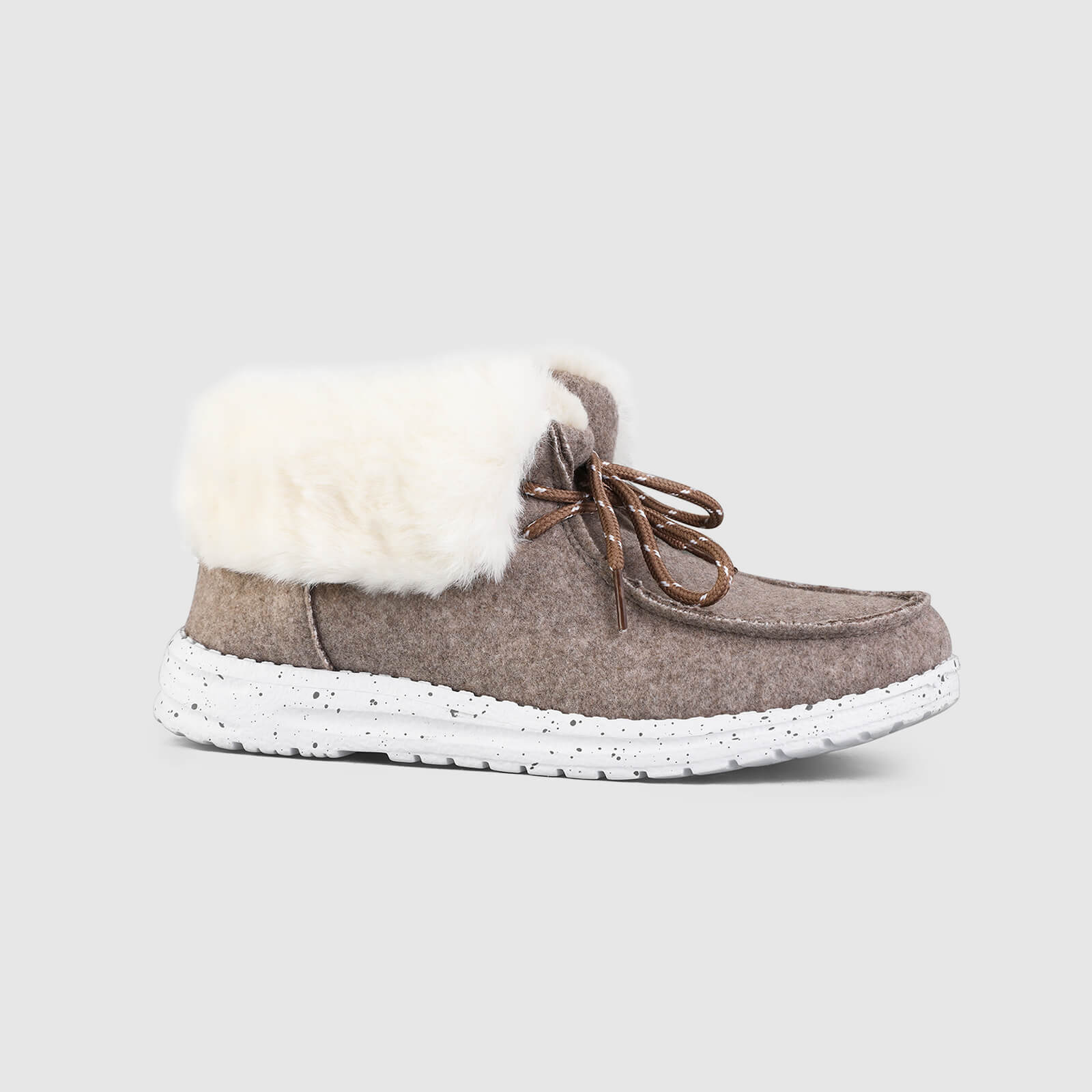 Slip on Loafers Warm Fur-Lined Boots Indoor & Outdoor - Image 5