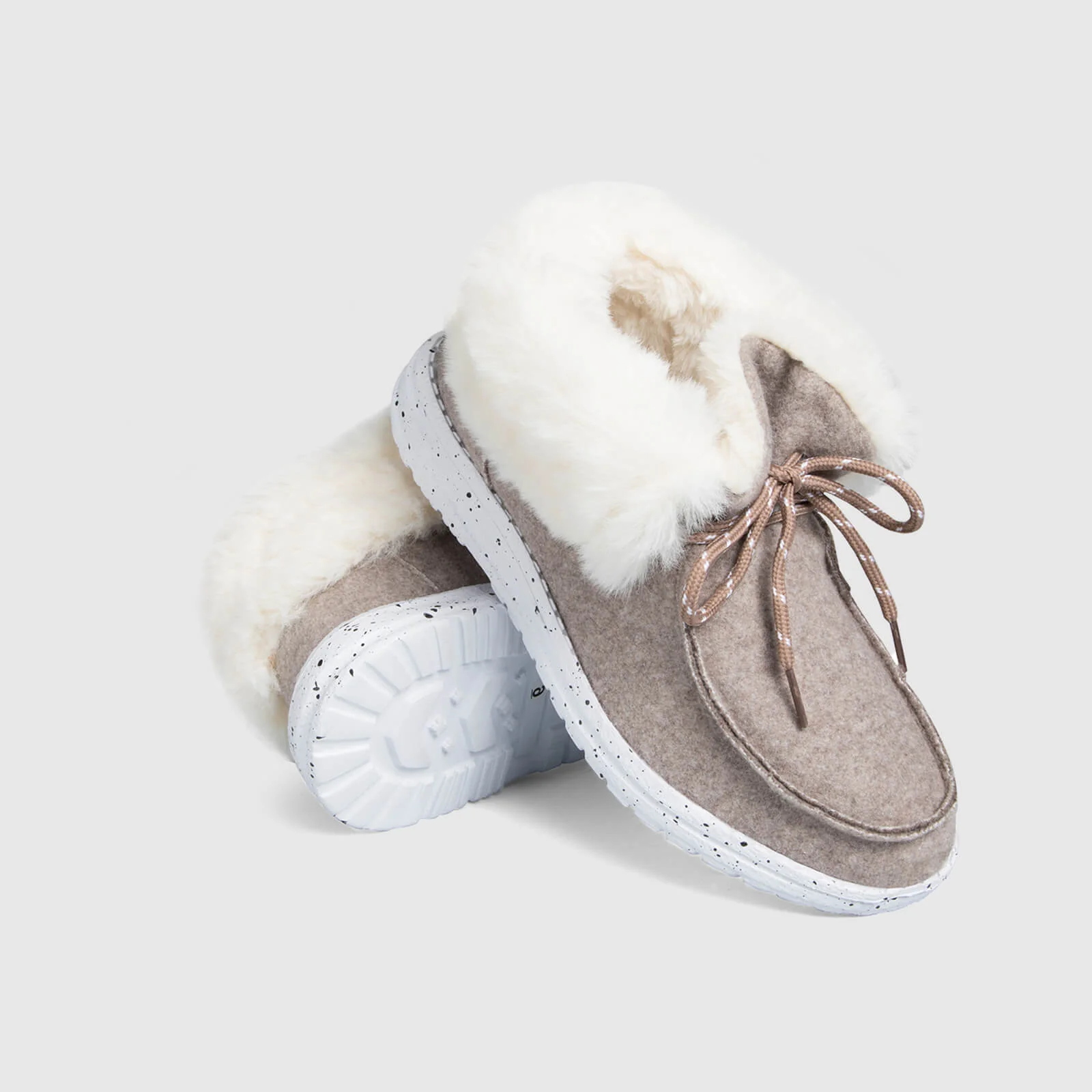 Slip on Loafers Warm Fur-Lined Boots Indoor & Outdoor - Image 6