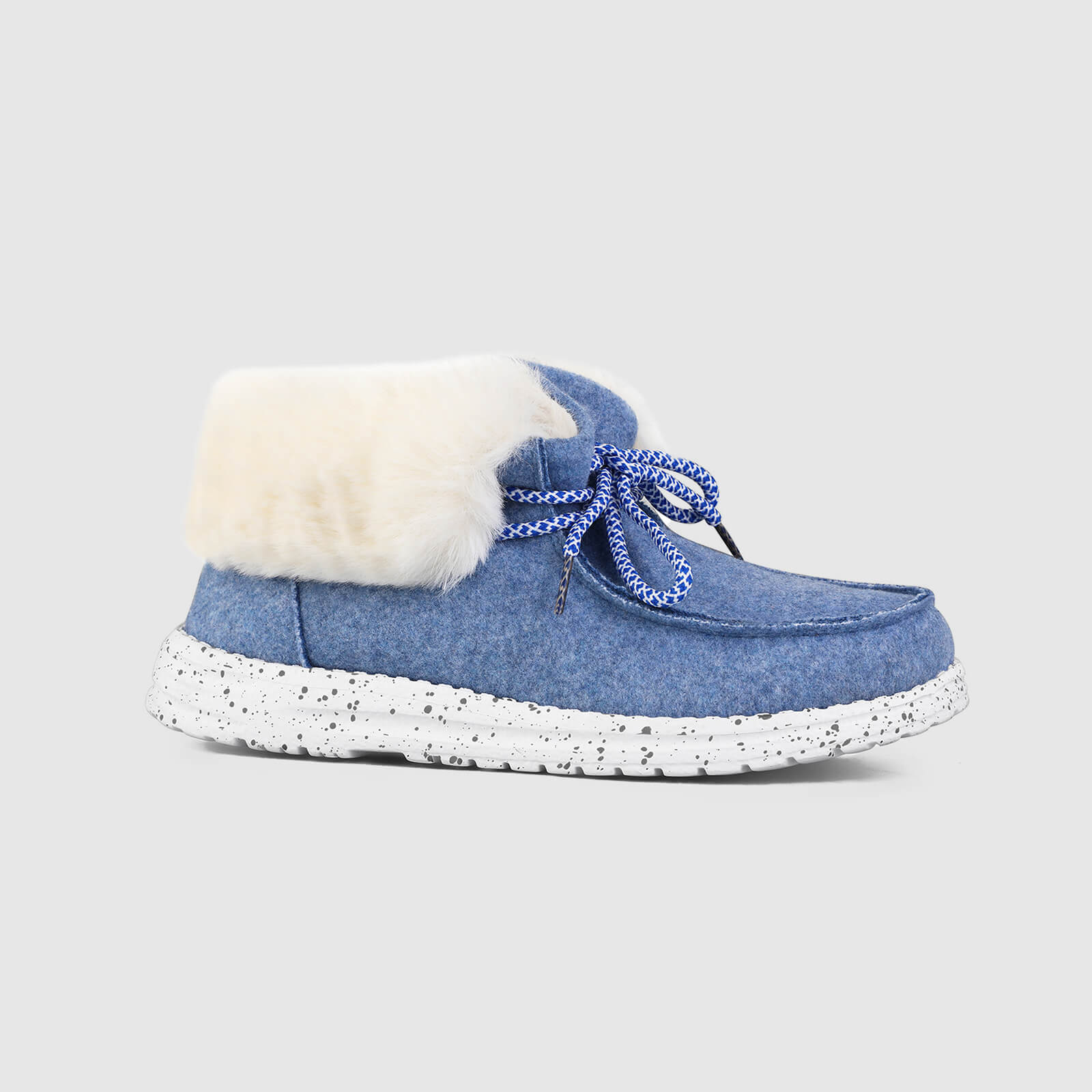 Slip on Loafers Warm Fur-Lined Boots Indoor & Outdoor - Image 8
