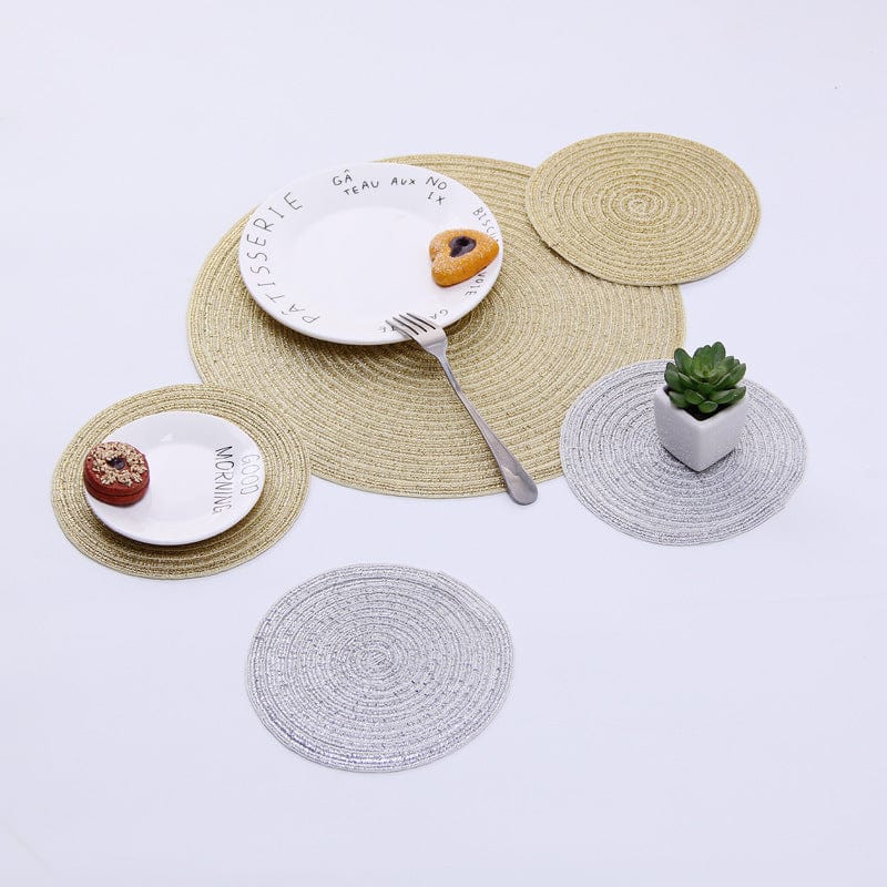 Small Circular Woven Placemat - Image 6