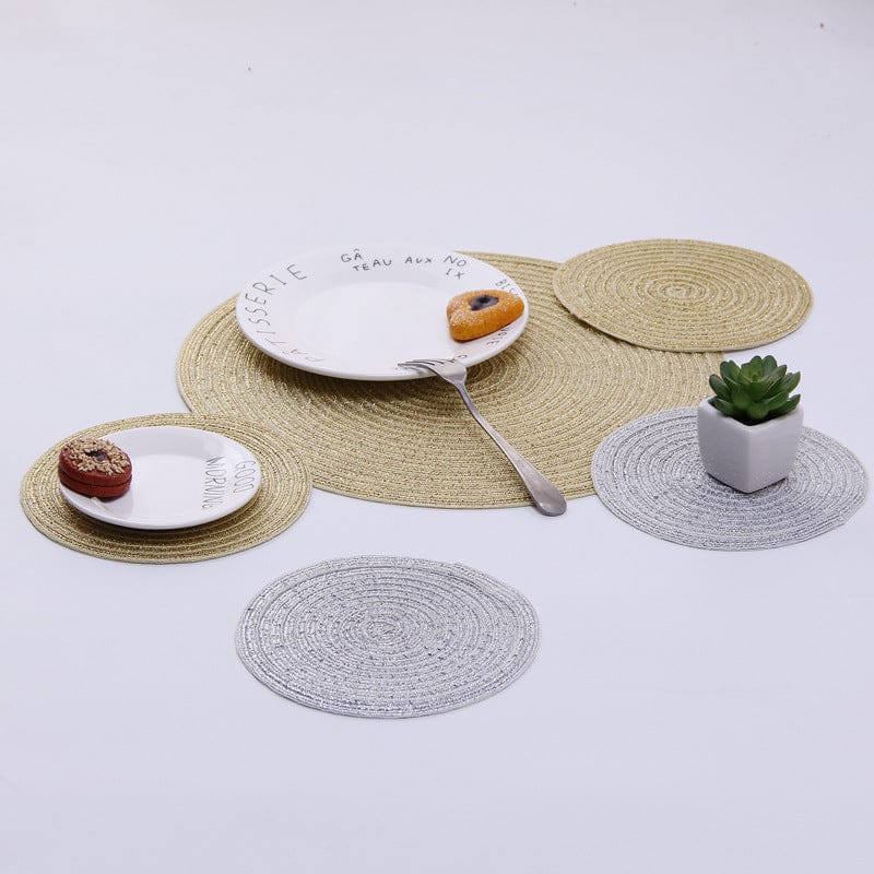 Small Circular Woven Placemat - Image 7
