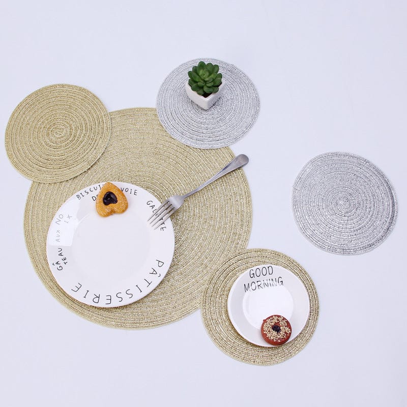 Small Circular Woven Placemat - Image 9
