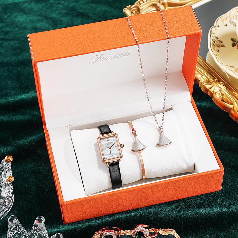 Small Green Watch Square Suit Ladies Watch Women - Image 3