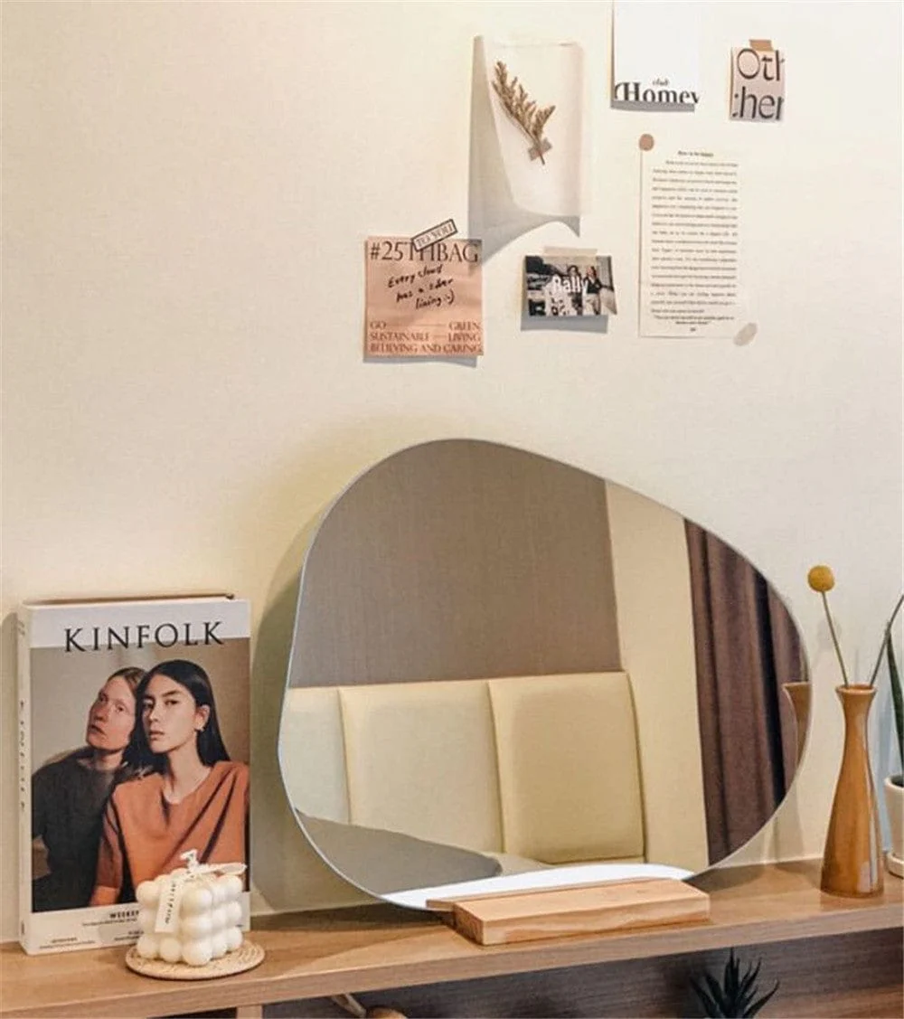 Small Trendy Decorative Mirror - Image 4
