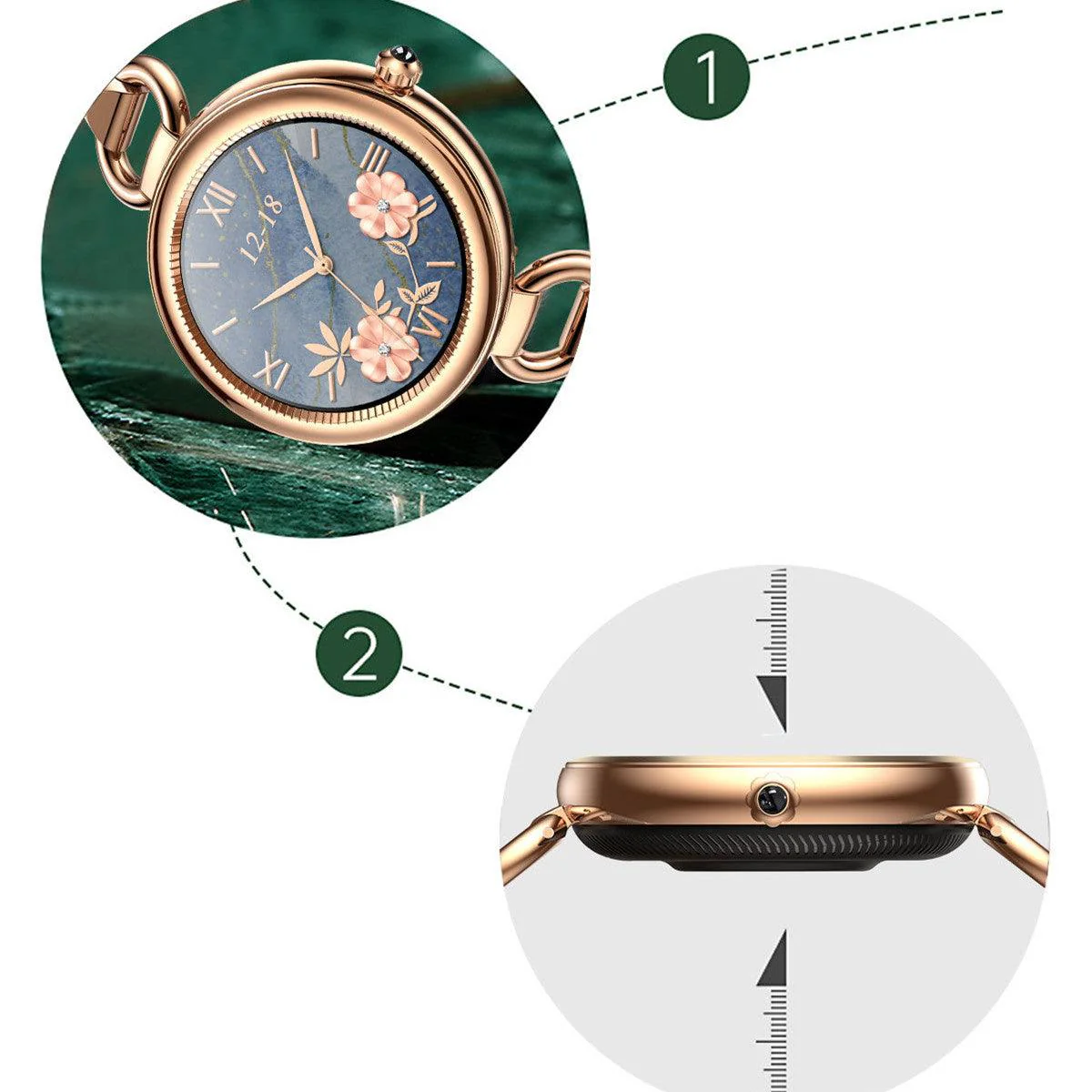 Smart Watch Heart Rate Physiological Cycle Monitoring Fashion - Image 2