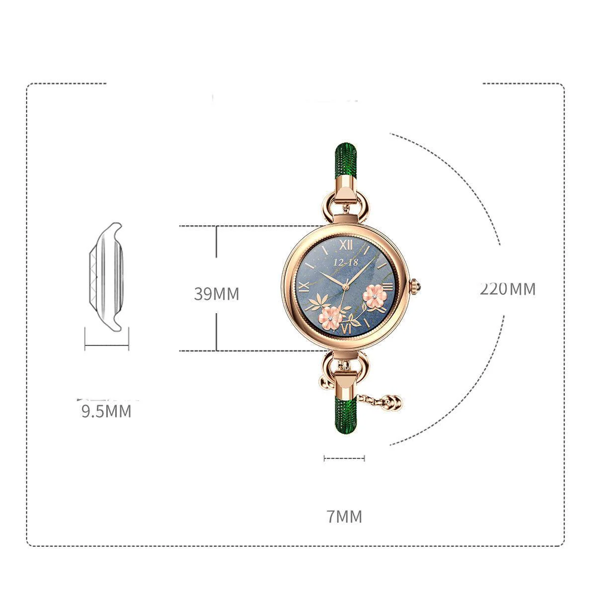 Smart Watch Heart Rate Physiological Cycle Monitoring Fashion - Image 5