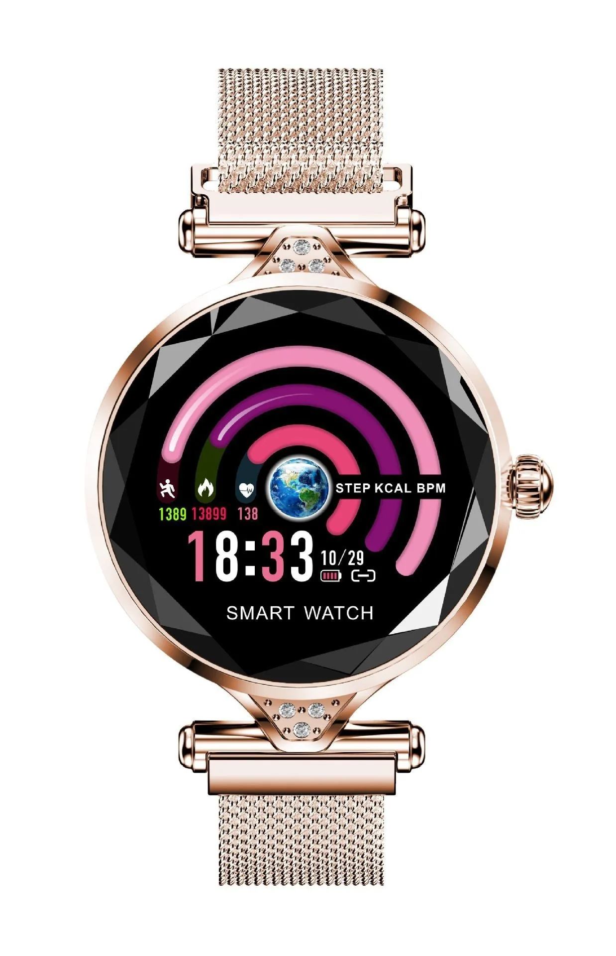 Smart Watch Physiological Reminder Exercise Pedometer Ip67 Waterproof - Image 3