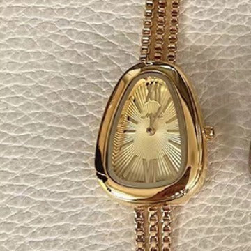 Snake Head High-grade Tassel Chain Quartz Watch - Image 3