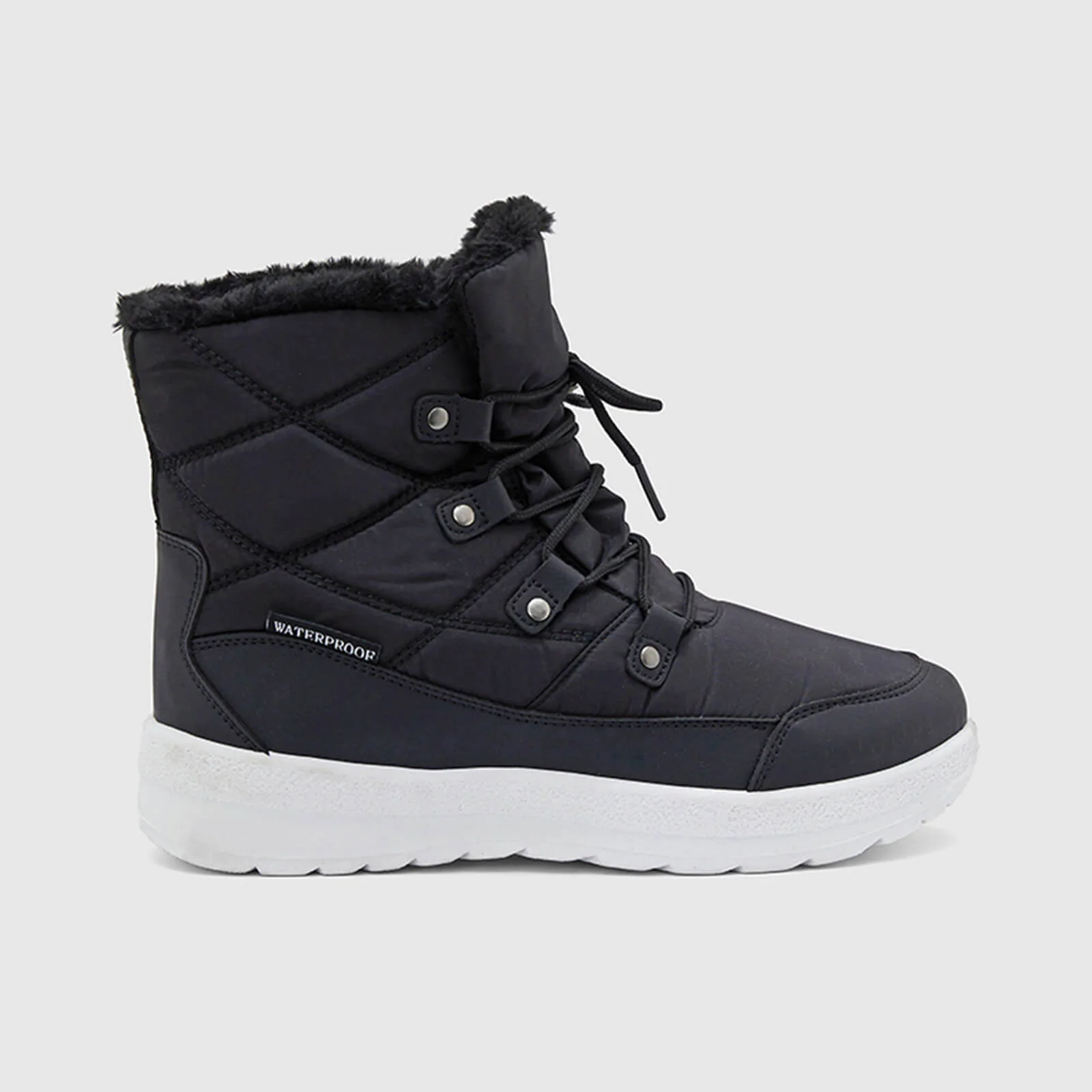 Warm Fur Waterproof Winter Boots - Image 11
