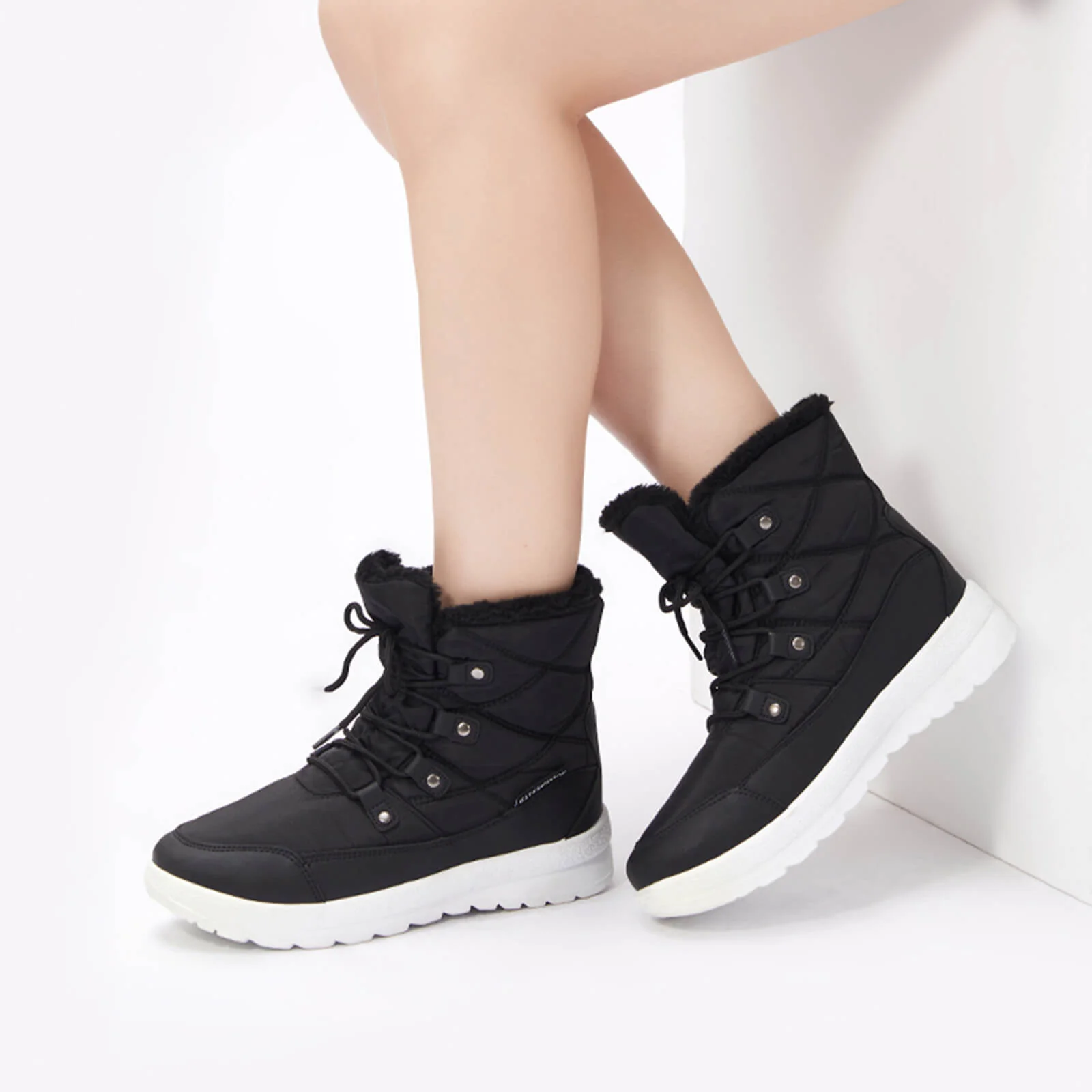 Warm Fur Waterproof Winter Boots - Image 15