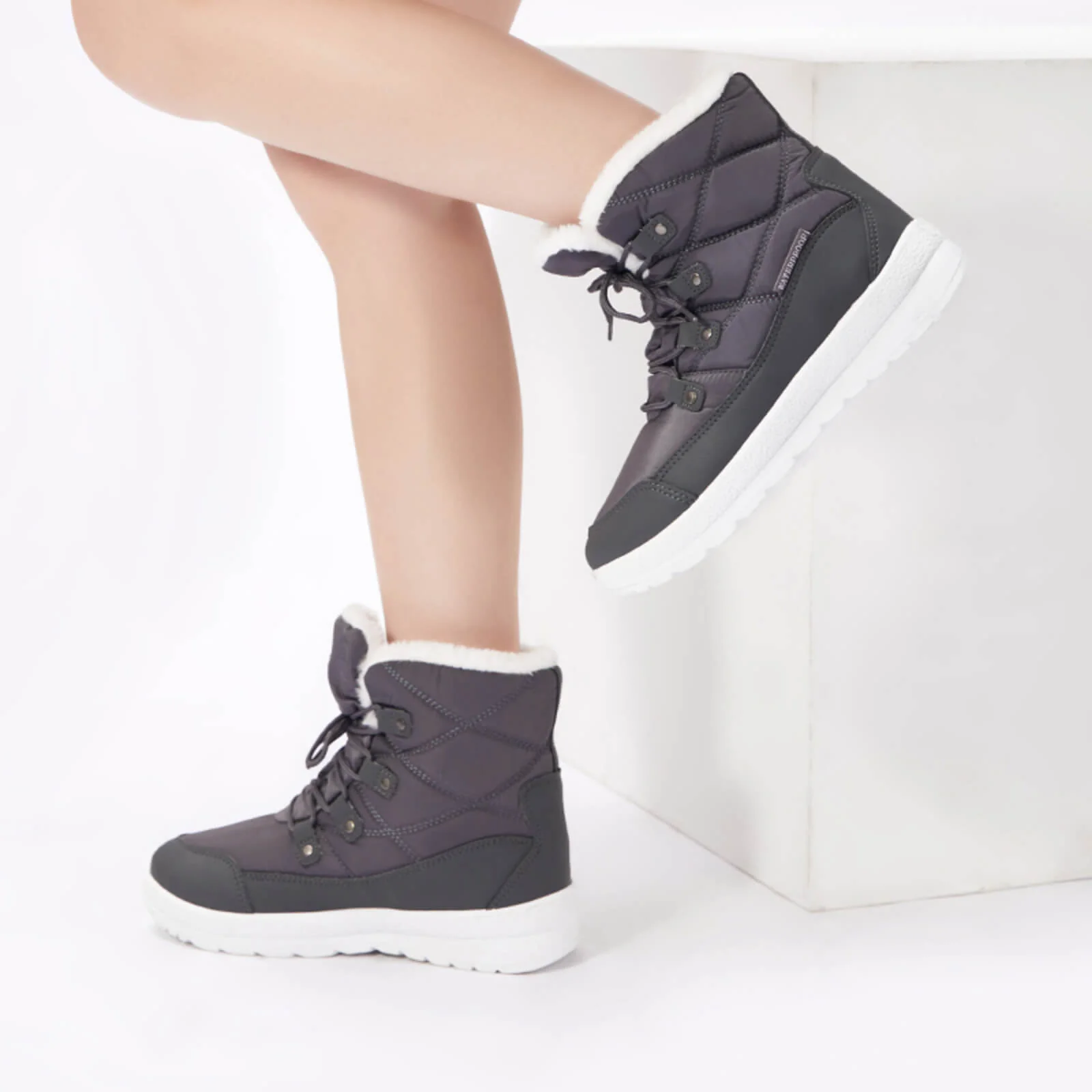 Warm Fur Waterproof Winter Boots - Image 26