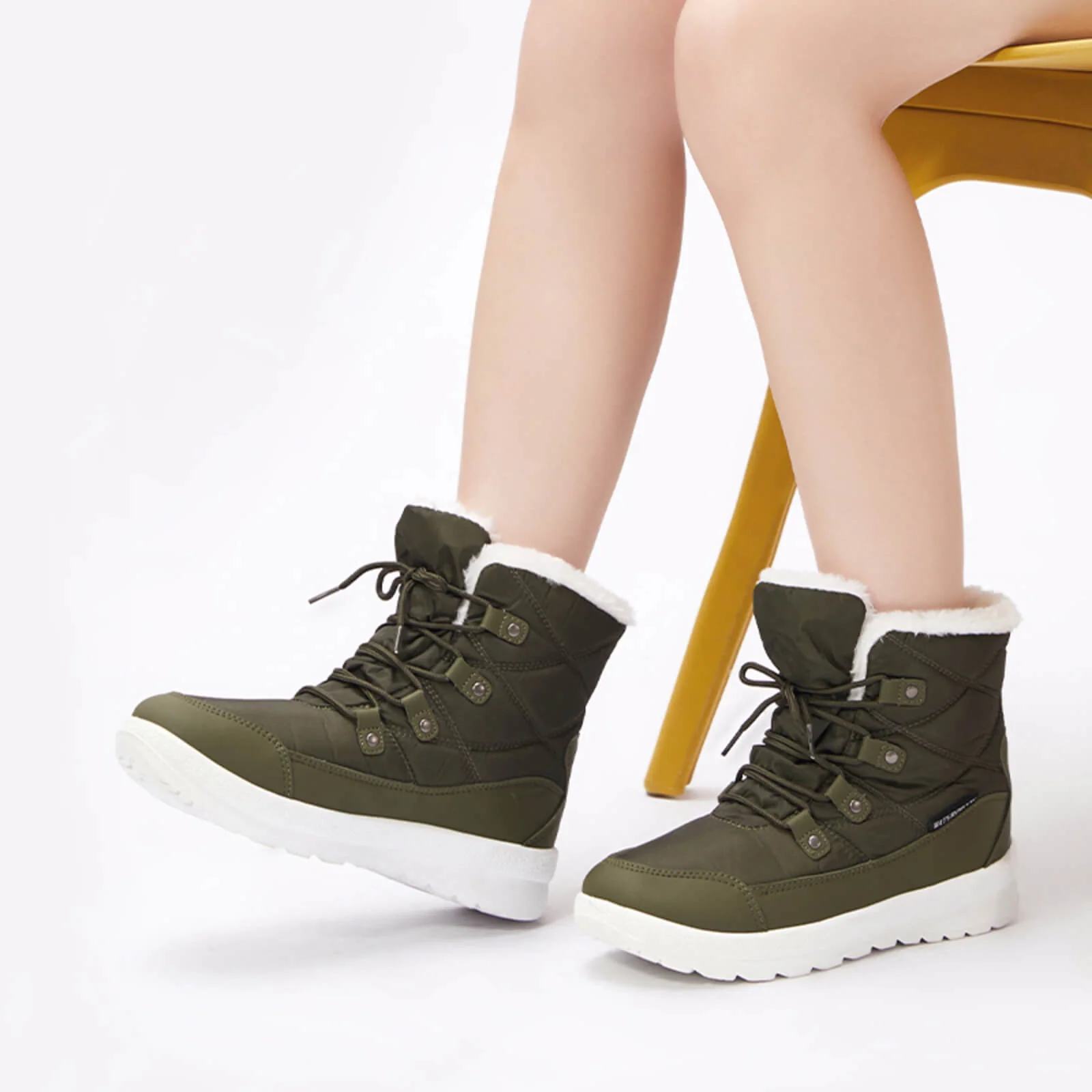 Warm Fur Waterproof Winter Boots - Image 33