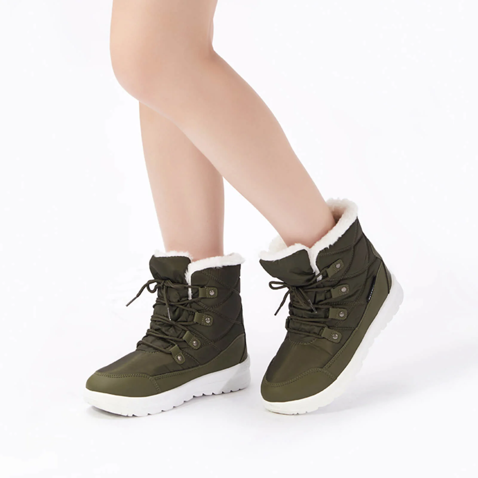 Warm Fur Waterproof Winter Boots - Image 34
