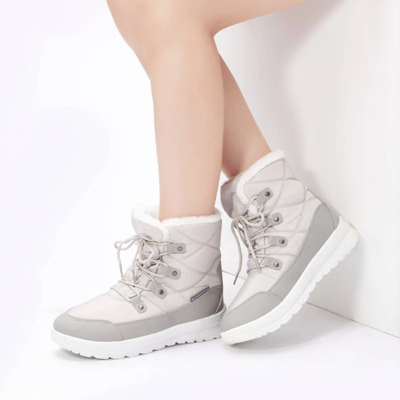 Warm Fur Waterproof Winter Boots - Image 6