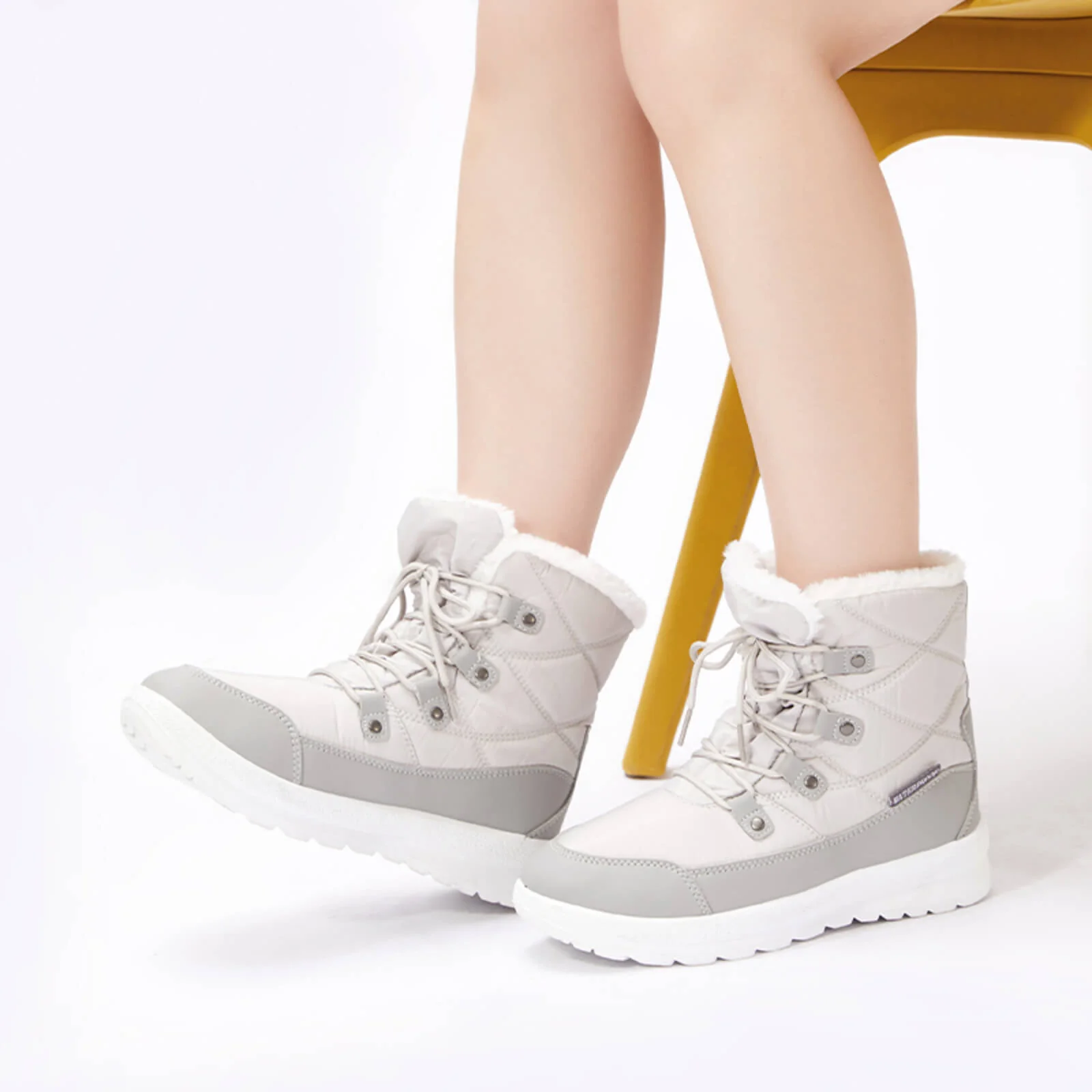 Warm Fur Waterproof Winter Boots - Image 7