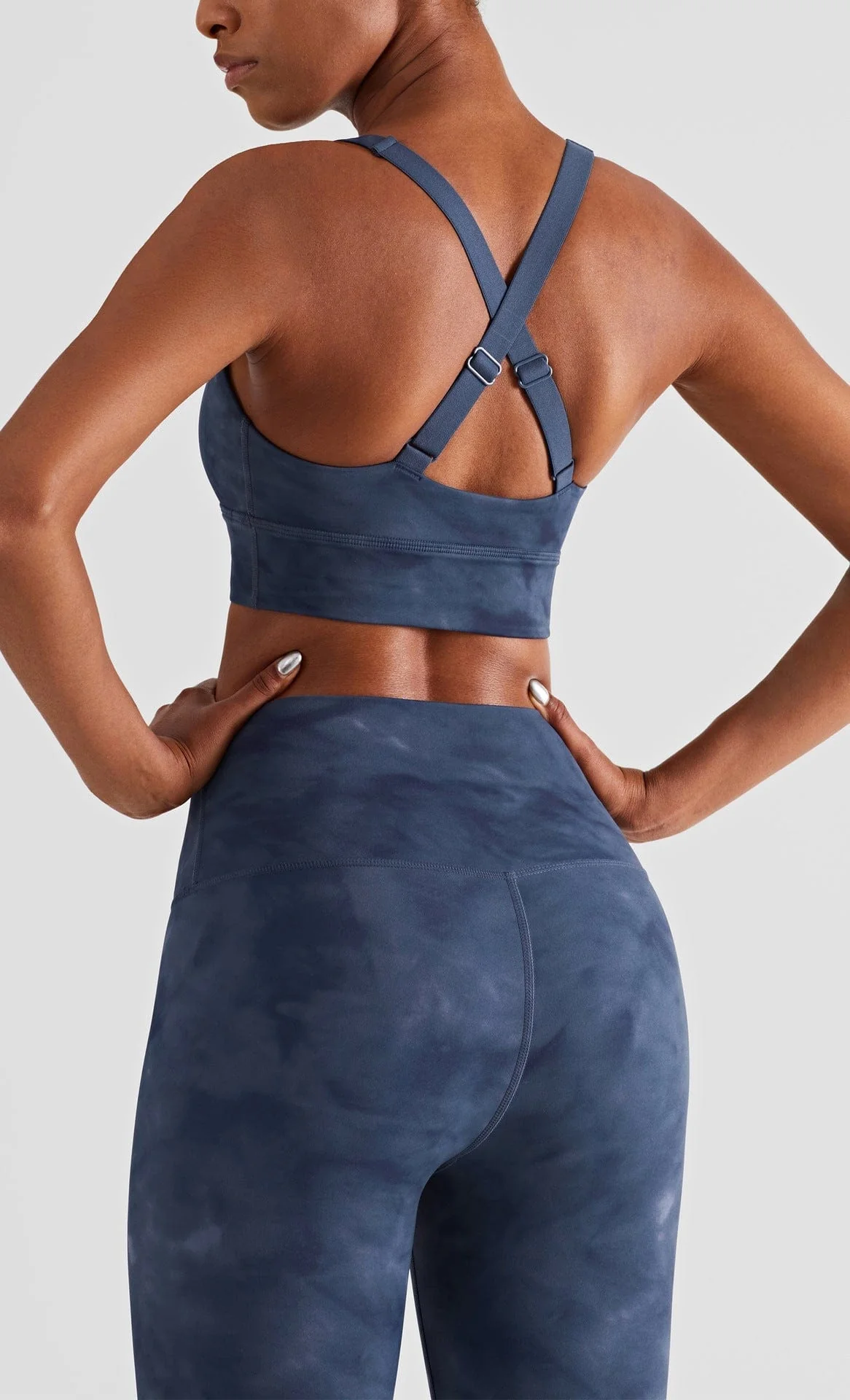 Soft Buttery Criss Cross Back Fitness Sports Bra - Image 2