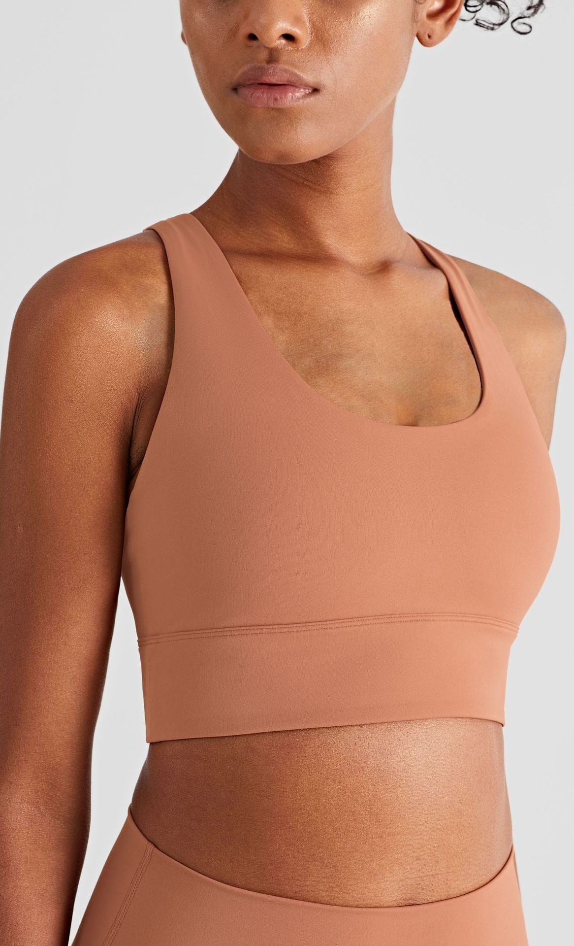 Soft Buttery Cross Back Fitness Sports Bra - Image 7