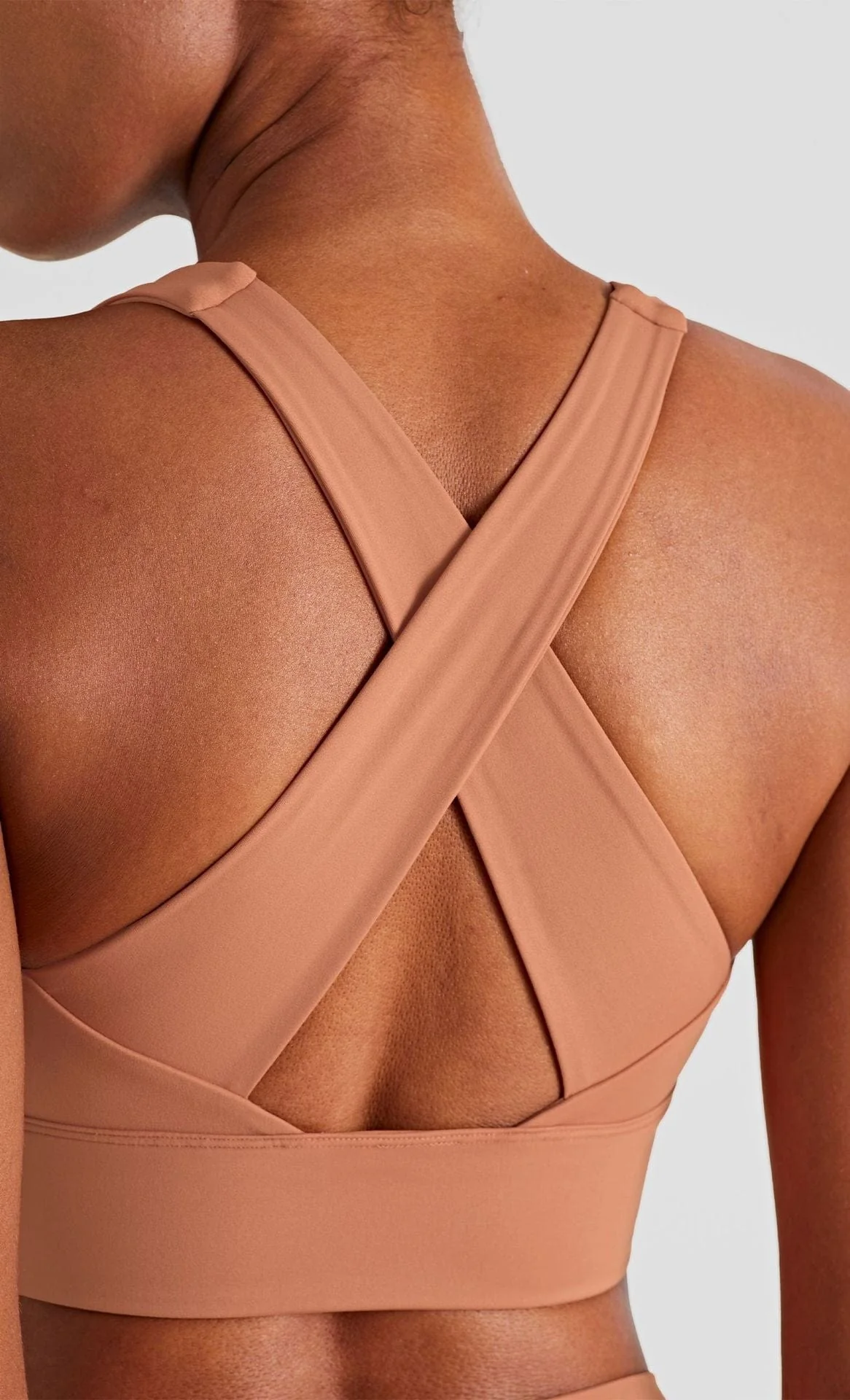 Soft Buttery Cross Back Fitness Sports Bra - Image 9