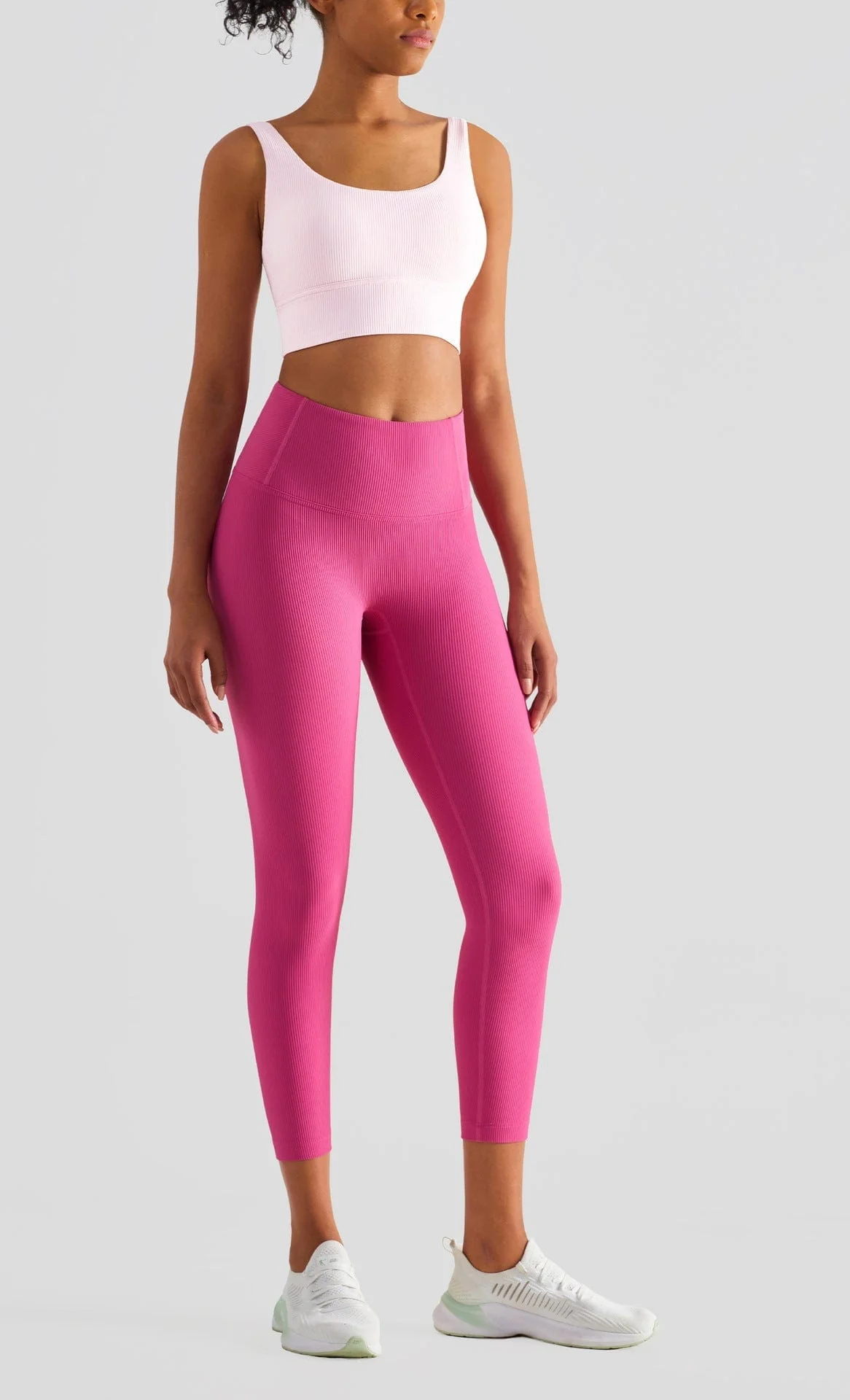 Soft Buttery High Rise Cropped Leggings - Image 2