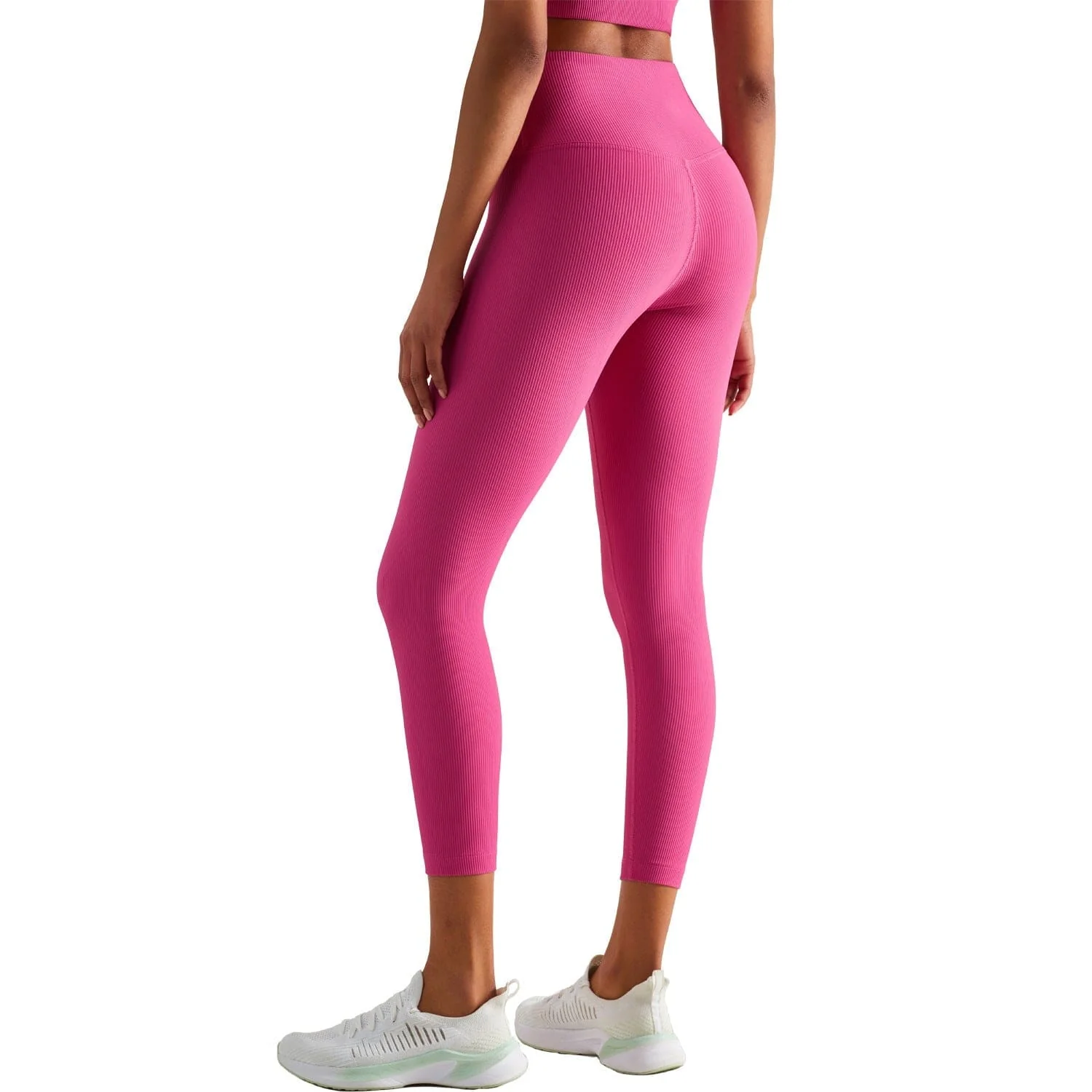 Soft Buttery High Rise Cropped Leggings - Image 3