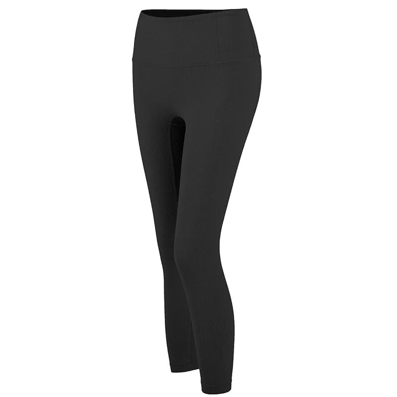 Soft Buttery High Rise Cropped Leggings - Image 5