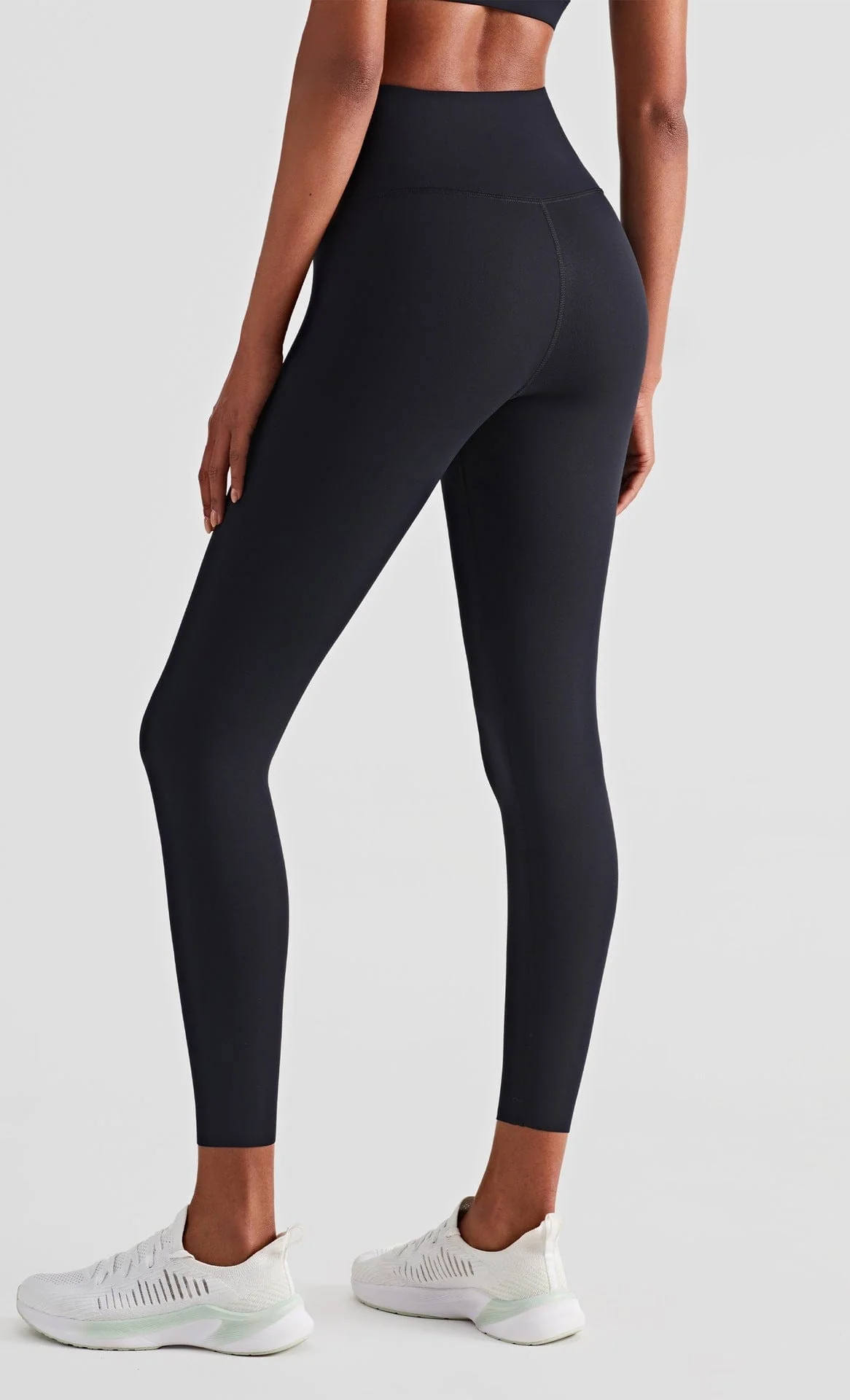 Soft Buttery High Waisted Double Layered Fitness Leggings - Image 5