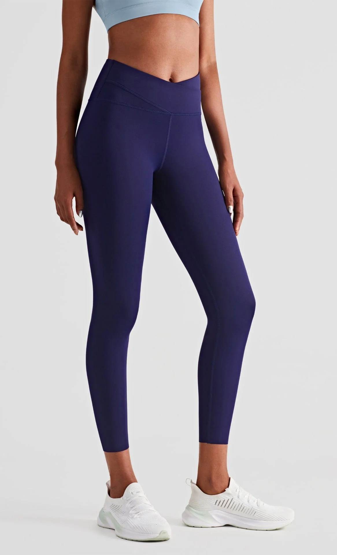 Soft Buttery High Waisted Double Layered Fitness Leggings - Image 6