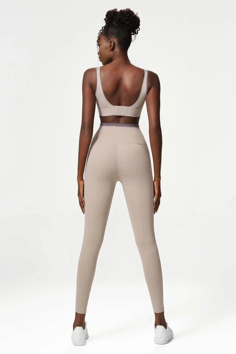 Soft Buttery High Waisted Double Lined Fitness Leggings - Image 10