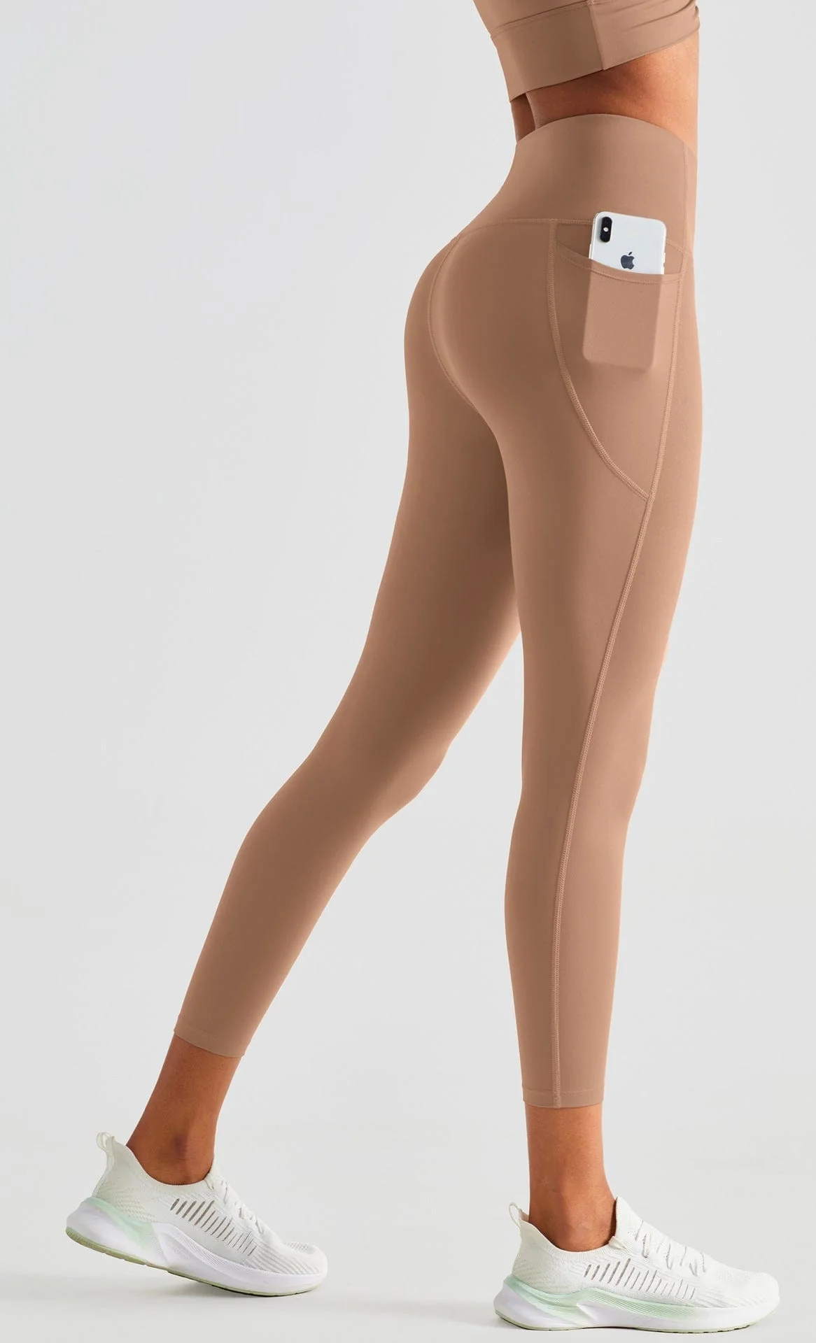Soft Buttery High Waisted Fitness Leggings with Pockets