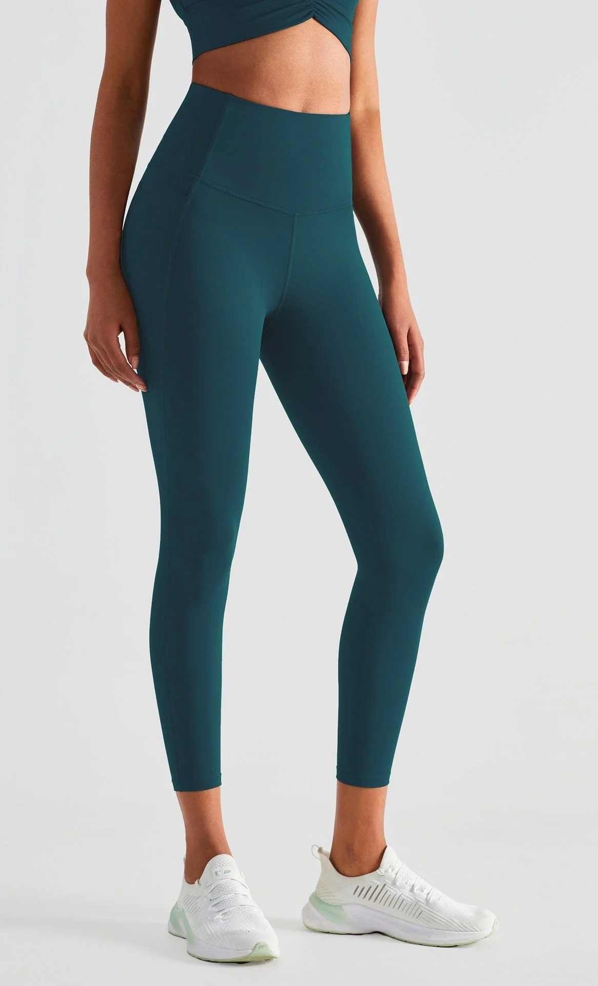 Soft Buttery High Waisted Fitness Leggings with Pockets - Image 6