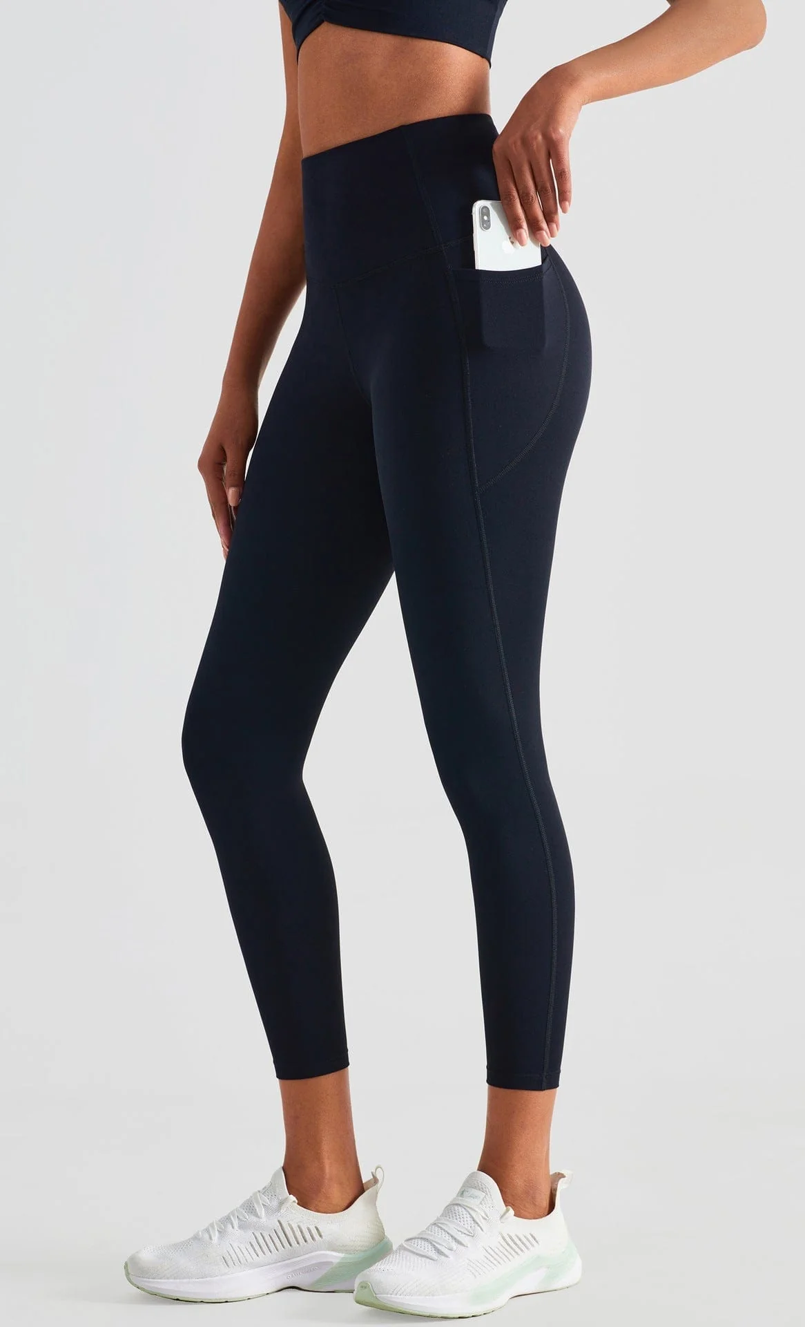 Soft Buttery High Waisted Fitness Leggings with Pockets - Image 8