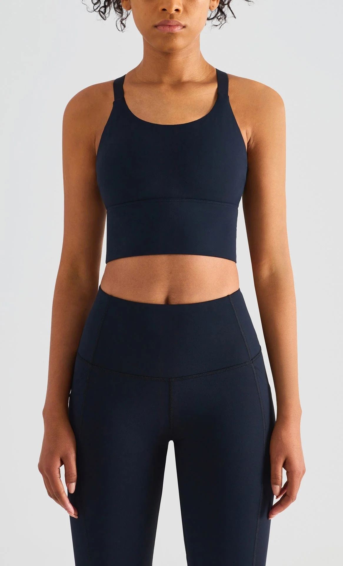 Soft Buttery Racer Back Fitness Sports Bra - Image 2