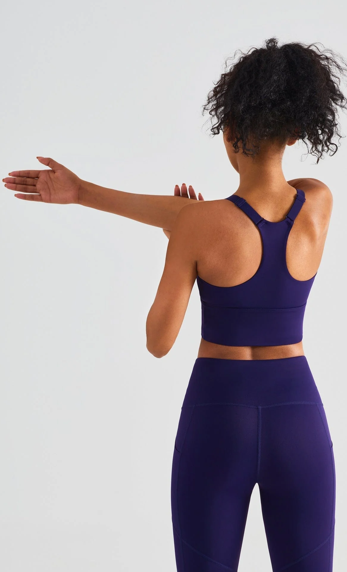 Soft Buttery Racer Back Fitness Sports Bra - Image 6