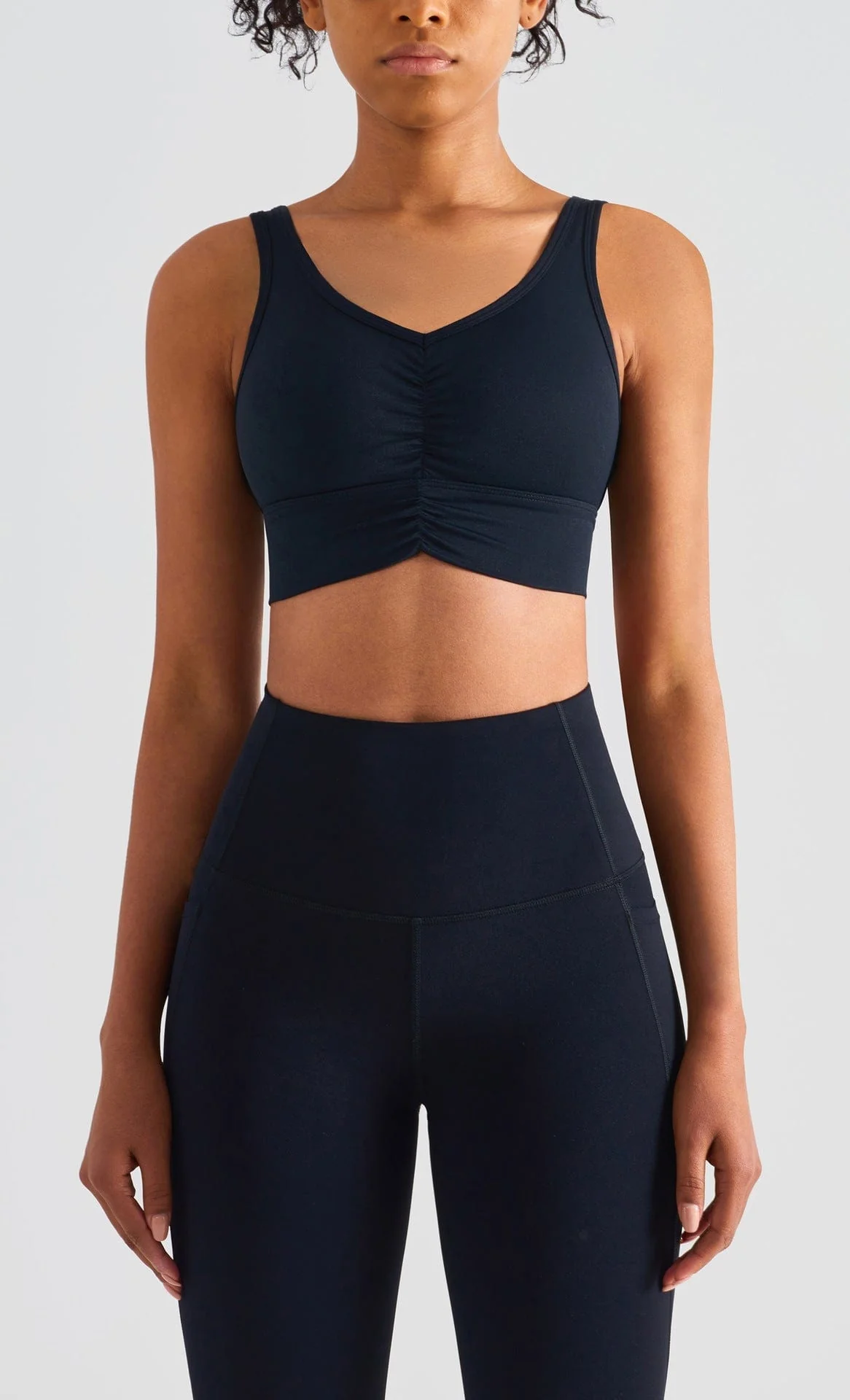 Soft Buttery Ruched Fitness Sports Bra - Image 8