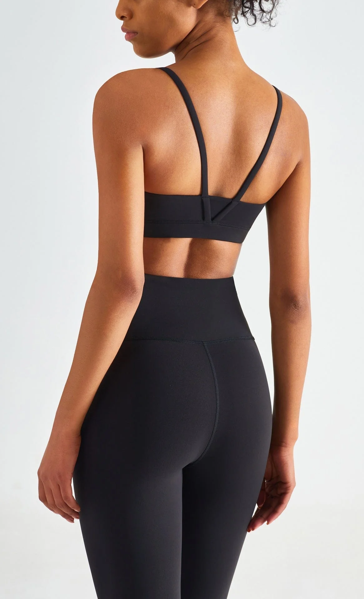 Soft Buttery Thin Back Strap Fitness Sports Bra - Image 6