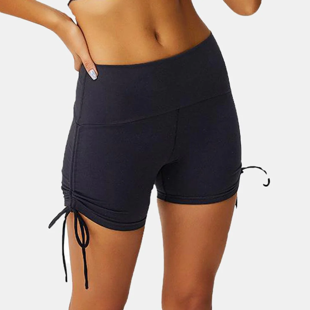 Soft Fitness Shorts with Adjustable Drawstrings - Image 6