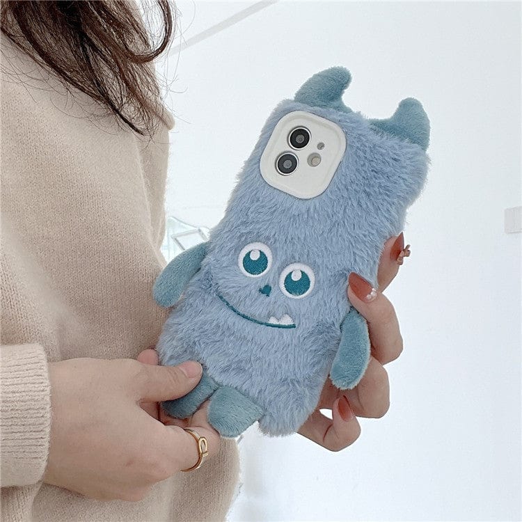 Soft Fluffy Monster Phone Case - Image 6