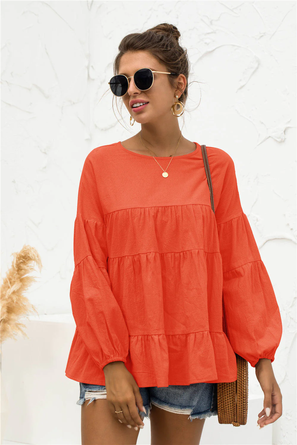 Soft Gathered Blouse - Image 28