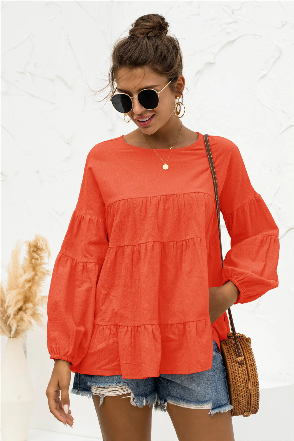 Soft Gathered Blouse - Image 29