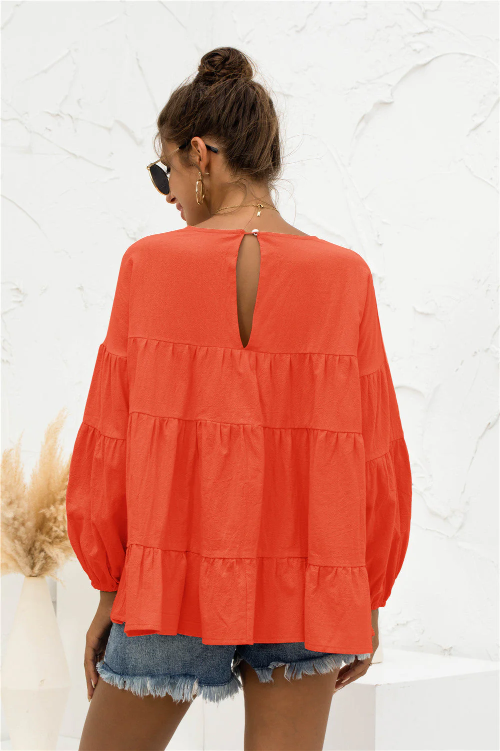 Soft Gathered Blouse - Image 34
