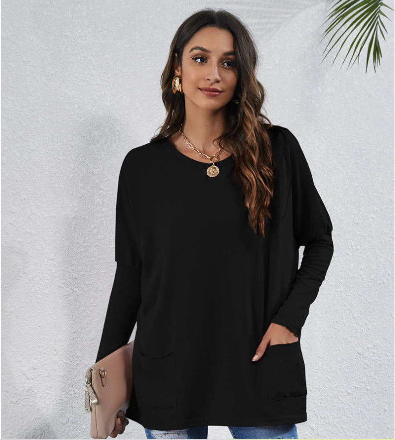 Soft Tunic Doman Sleeve Shirt - Image 17