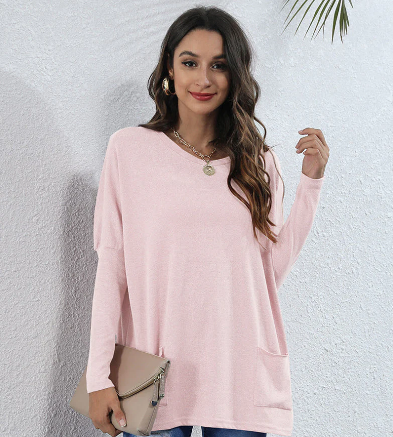 Soft Tunic Doman Sleeve Shirt - Image 50