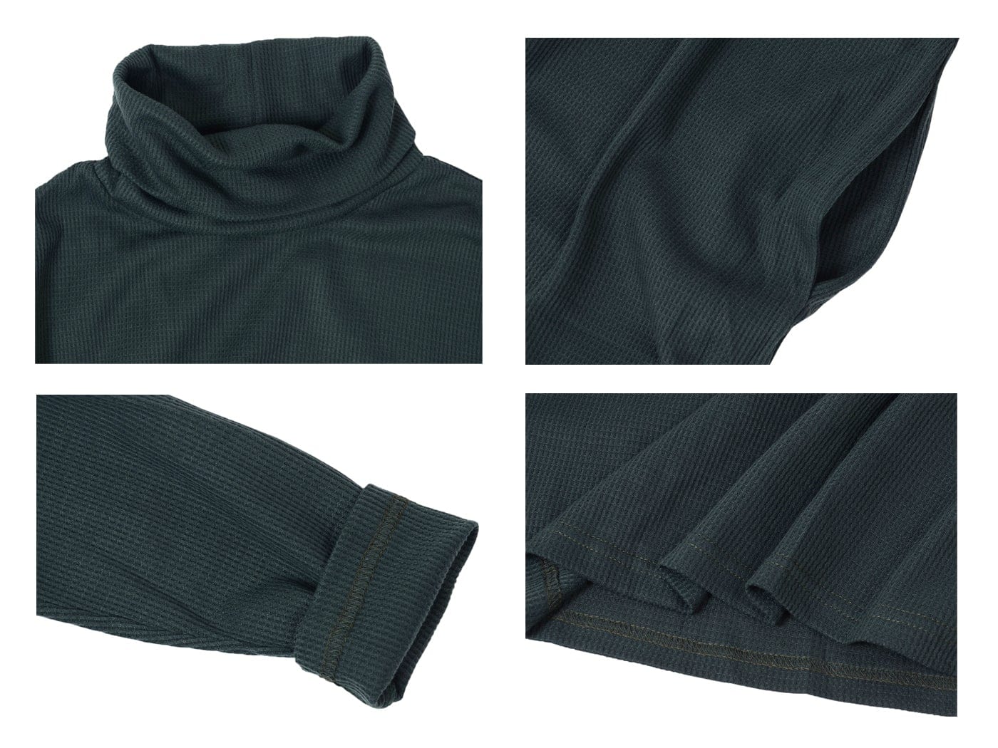 Soft Turtleneck Tunic Sweater - Image 11