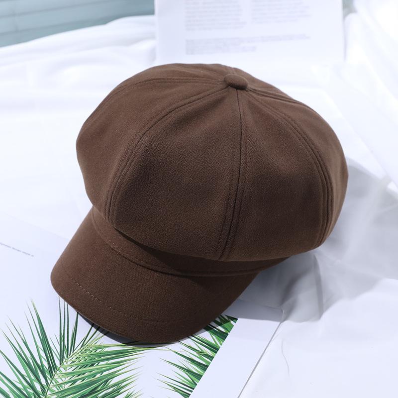 Solid Baker Boy Cap - Image 5